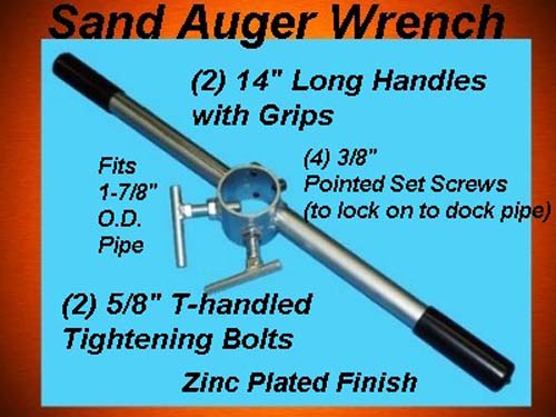 595 sand auger wrench